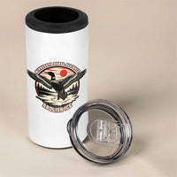 Minnesota Rebel Alliance Loon 4 in 1 Can Cooler Tumbler Abolish Ice Protest