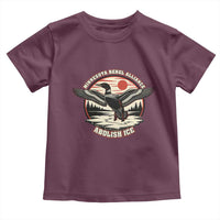 Minnesota Rebel Alliance Loon Toddler T Shirt Abolish Ice Protest