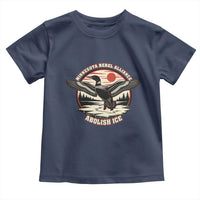Minnesota Rebel Alliance Loon Toddler T Shirt Abolish Ice Protest