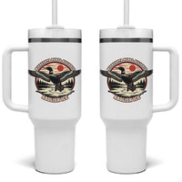 Minnesota Rebel Alliance Loon Tumbler With Handle Abolish Ice Protest