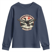 Minnesota Rebel Alliance Loon Youth Sweatshirt Abolish Ice Protest