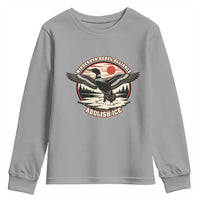 Minnesota Rebel Alliance Loon Youth Sweatshirt Abolish Ice Protest