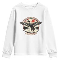 Minnesota Rebel Alliance Loon Youth Sweatshirt Abolish Ice Protest