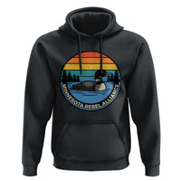 Minnesota Rebel Alliance Vintage Retro Sunset Loon Hoodie
