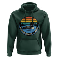 Minnesota Rebel Alliance Vintage Retro Sunset Loon Hoodie