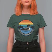Minnesota Rebel Alliance Vintage Retro Sunset Loon T Shirt For Women