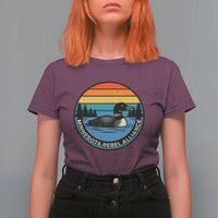 Minnesota Rebel Alliance Vintage Retro Sunset Loon T Shirt For Women