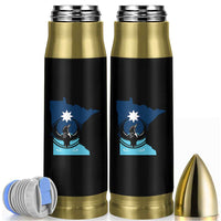 Minnesota Loon Rising Bullet Tumbler Star Emblem MN State Flag Pride