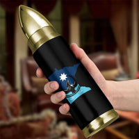 Minnesota Loon Rising Bullet Tumbler Star Emblem MN State Flag Pride