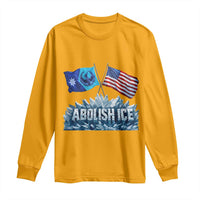 Abolish Ice Minnesota American Flag Long Sleeve Shirt MN Rebel Loon Resistance Protest