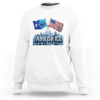 Abolish Ice Minnesota American Flag Sweatshirt MN Rebel Loon Resistance Protest