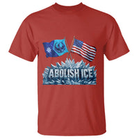 Abolish Ice Minnesota American Flag T Shirt MN Rebel Loon Resistance Protest