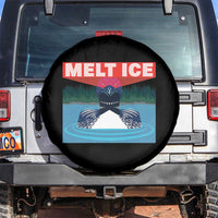 Melt Ice Red Eye Laser Loon Spare Tire Cover Political Resistance Minnesota Protest