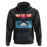 Melt Ice Red Eye Laser Loon Hoodie Political Resistance Minnesota Protest