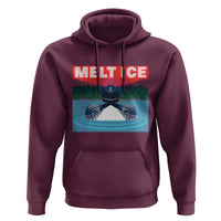 Melt Ice Red Eye Laser Loon Hoodie Political Resistance Minnesota Protest