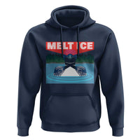 Melt Ice Red Eye Laser Loon Hoodie Political Resistance Minnesota Protest