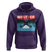 Melt Ice Red Eye Laser Loon Hoodie Political Resistance Minnesota Protest