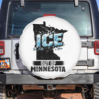 Ice Out of Minnesota Spare Tire Cover MN State Map Abolish Ice Protest