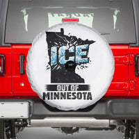 Ice Out of Minnesota Spare Tire Cover MN State Map Abolish Ice Protest