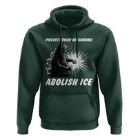 Protect Your Neighbors Abolish Ice Hoodie Monster Resitance Protest Graphic