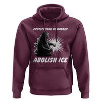 Protect Your Neighbors Abolish Ice Hoodie Monster Resitance Protest Graphic