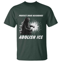 Protect Your Neighbors Abolish Ice T Shirt Monster Resitance Protest Graphic