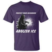 Protect Your Neighbors Abolish Ice T Shirt Monster Resitance Protest Graphic