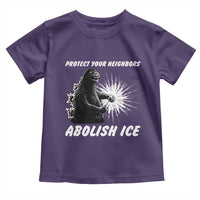Protect Your Neighbors Abolish Ice Toddler T Shirt Monster Resitance Protest Graphic