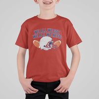 We All We Got We All We Need Inspirational T Shirt For Kid Football Fan Pride
