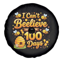 I Can't Believe It's Been 100 Days of School Cute Bee Spare Tire Cover
