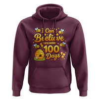 I Can't Believe It's Been 100 Days of School Cute Bee Hoodie