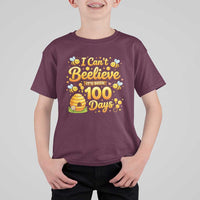 I Can't Believe It's Been 100 Days of School Cute Bee T Shirt For Kid