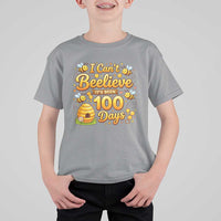 I Can't Believe It's Been 100 Days of School Cute Bee T Shirt For Kid