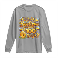I Can't Believe It's Been 100 Days of School Cute Bee Long Sleeve Shirt