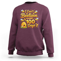 I Can't Believe It's Been 100 Days of School Cute Bee Sweatshirt