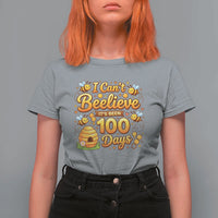 I Can't Believe It's Been 100 Days of School Cute Bee T Shirt For Women