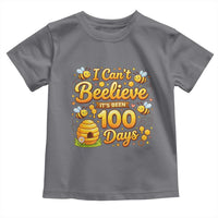 I Can't Believe It's Been 100 Days of School Cute Bee Toddler T Shirt