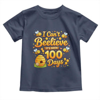 I Can't Believe It's Been 100 Days of School Cute Bee Toddler T Shirt