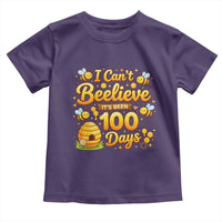 I Can't Believe It's Been 100 Days of School Cute Bee Toddler T Shirt