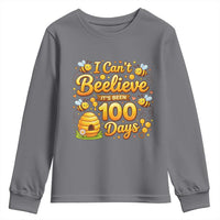 I Can't Believe It's Been 100 Days of School Cute Bee Youth Sweatshirt