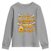 I Can't Believe It's Been 100 Days of School Cute Bee Youth Sweatshirt