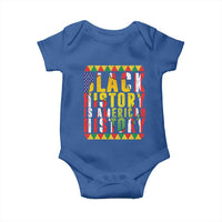 Black History is American History Baby Onesie Patriotic African Pride