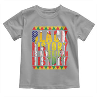 Black History is American History Toddler T Shirt Patriotic African Pride