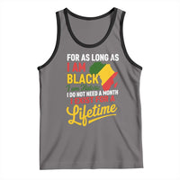 I Am Black History I Exist for a Lifetime Tank Top Black Pride African American Empowerment