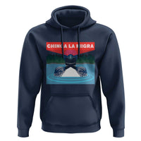 Chinga La Migra Red Eye Laser Loon Hoodie Political Resist Ice Minnesota Protest