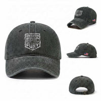 Operation Epic Fury Bold Tactical Shield Graphic Washed Cotton Baseball Cap Strong Patriotic Statement Freedom Supporters