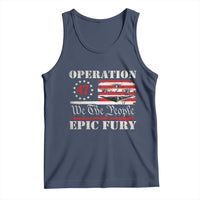 Operation Epic Fury We The People 47 Patriotic Flag Tank Top B2 Spirit Constitutional Freedom Statement