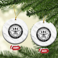 Operation Epic Fury USA Military Seal Ceramic Ornament Patriotic Air Power Aviation Tribute