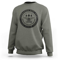 Operation Epic Fury USA Military Seal Sweatshirt Patriotic Air Power Aviation Tribute