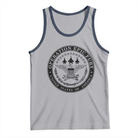 Operation Epic Fury USA Military Seal Tank Top Patriotic Air Power Aviation Tribute